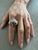 Miriam Salat Cream Ivory Fox Ring Set In Sterling Silver & White Topaz Miriam Salat ivory cream color resin ring, vintage...
