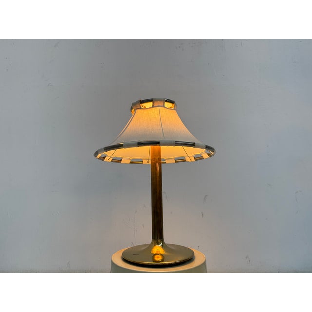 Brass Table Lamp by Anna Ehrner for Ateljé Lyktan, 1970s For Sale - Image 9 of 9