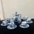 1960s Flow Blue Vintage Teaset - Set of 15 For Sale - Image 4 of 12