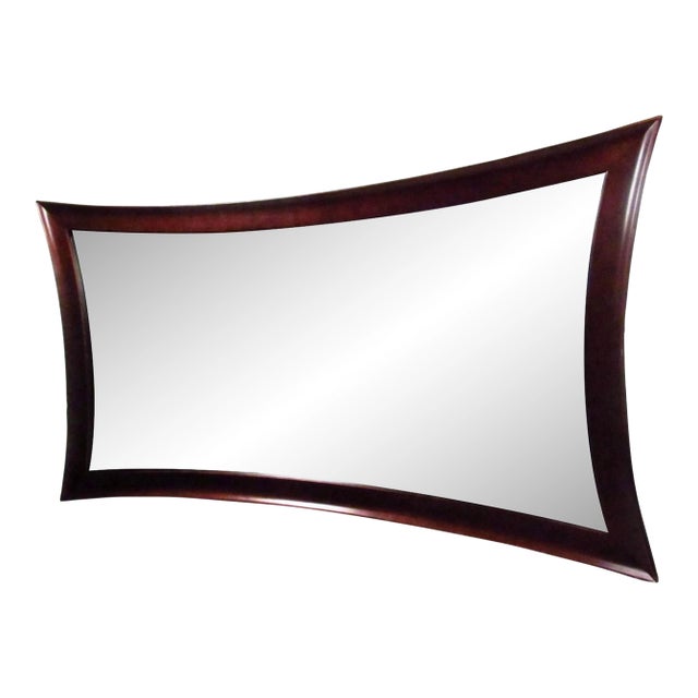 Late 20th Century 6 Foot Mid-Century Style Wall Mirror For Sale