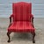 Hickory Chair Furniture Company 1990s Hickory Chair Chippendale Carved Mahogony Gainsborough Library Arm Chair Claw & Ball Feet For Sale - Image 4 of 17