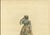 Copper European School Artist, Habit of a Woman of Fez in Africa, 1749, Engraving For Sale - Image 8 of 10