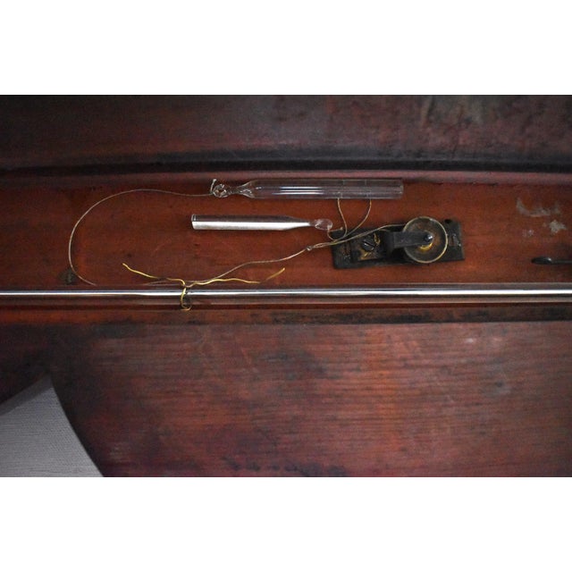 Antique Scottish Regency Inlaid Wheel Barometer by T. Silo, Glasgow For Sale - Image 11 of 12