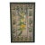 Vintage Hand Painted Silk Framed Textile Birds and Flowers For Sale
