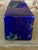 Mid-20th Century Murano Cobalt Blue Art Glass Vase With Bullicante and Abstract Inclusions For Sale In Naples, FL - Image 6 of 10