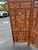 Wood Vintage Hand Carved Wood Room Divider For Sale - Image 7 of 10