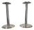 Vintage Candleholders in Stainless Steel, Set of 2 For Sale