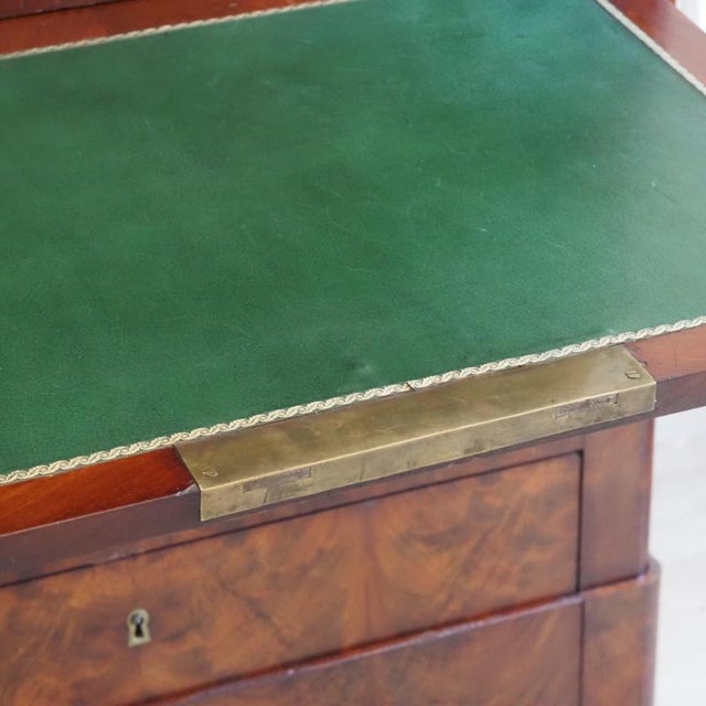 Louis Philippe Secretary in Mahogany with Marble Top, 1850 For Sale - Image 17 of 18