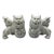 Vintage Porcelain Foo Dog - a Pair For Sale