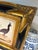 Late 20th Century Vintage French Natural History Scientific Bird Reproduction Print Art & Gilded Wood Frame For Sale - Image 5 of 11