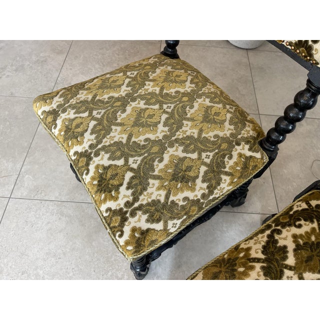 Set of Knights Side Chairs For Sale - Image 5 of 10