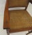 Vintage teak armchair. Has some wear to wood,