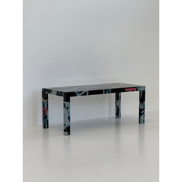 Table by Mimmo Rotella and Marco Ferreri, 2000s For Sale - Image 9 of 13