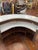 Mid 20th Century Mid 20th Century Hollywood Regency Tufted Four-Seat Swivel Bar With Matching Stools, 5 Pieces For Sale - Image 5 of 11