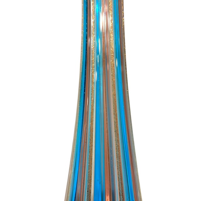 Mid 20th Century Italian Murano Art Glass Decanter Style After Gio Ponti Venini For Sale - Image 11 of 14