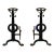 Arts and Crafts Style Andirons - A Pair For Sale