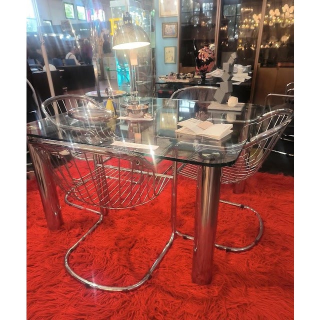 Vintage Italian Sabrina Chairs by Gastone Rinaldi for Rima, 1970s, Set of 4 For Sale - Image 11 of 18