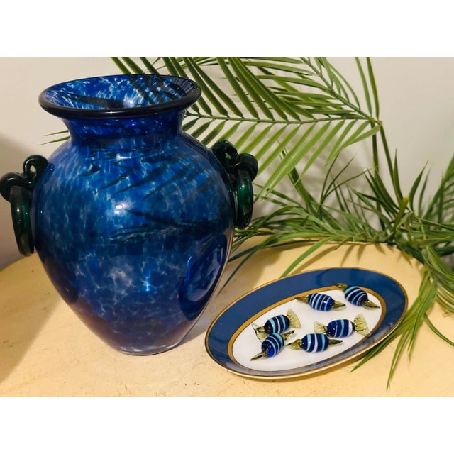 Vintage Blown Glass Candies in the Style of Murano - Set of 6 For Sale In Miami - Image 6 of 6