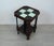 Art Deco Side Table in Nutwood with Ceramic Tiles in Black and Mint, 1890s For Sale - Image 5 of 5