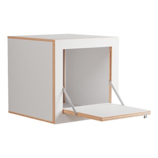 40x40x40 Fläpps Box Nightstand from Ambivalenz For Sale