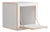 40x40x40 Fläpps Box Nightstand from Ambivalenz For Sale