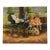 Oil on Canvas of a Mother and Her Children at a Park For Sale