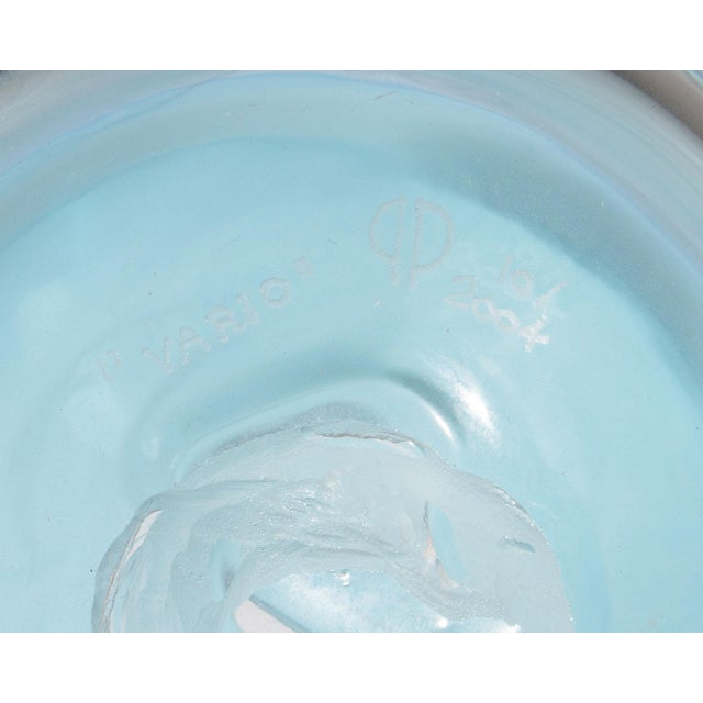 Contemporary Peter Pelzel 2004 “Vario” Murano Art Glass Vase For Sale - Image 3 of 8