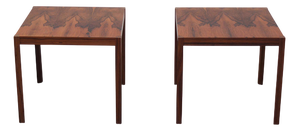 Side Tables in Rosewood by Wilhelm Renz, 1960s, Set of 2