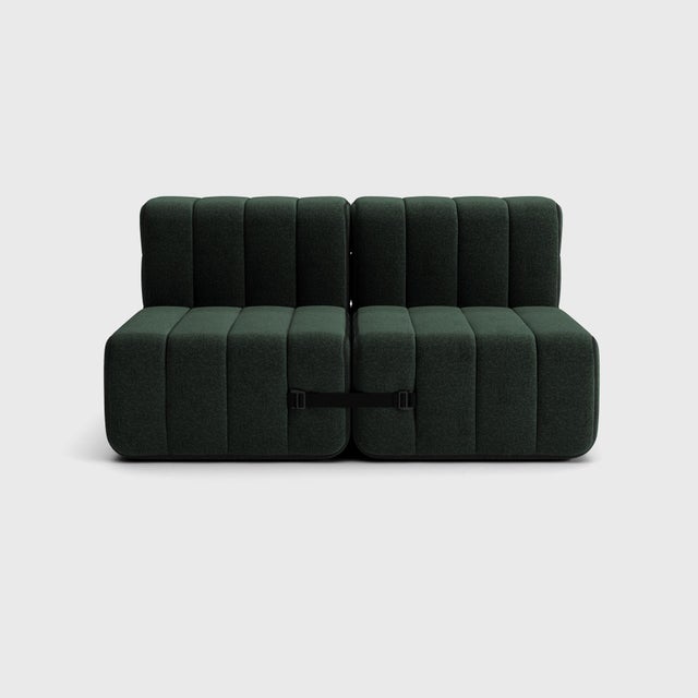 Two-Seater Modular Sofa in Dama Fabric by Ambivalenz, Set of 4 For Sale - Image 11 of 18
