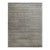 2010s Rug & Kilim’s Modern Rug in Solid Silver-Gray Tone-on-Tone Striae For Sale