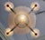 Art Deco Chandelier in Salmon-Colored Sandblasted and Polished Clear Glass from Muller Frères For Sale - Image 12 of 18