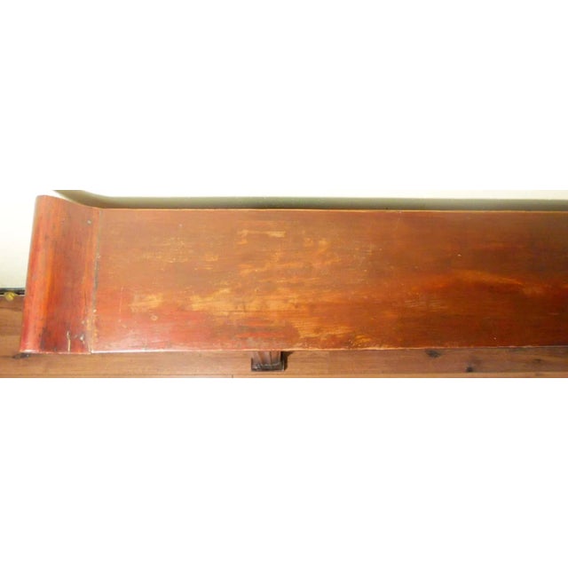 Chestnut Antique Chinese Altar Table, Zelkova Wood, Circa 1800-1849 For Sale - Image 8 of 12