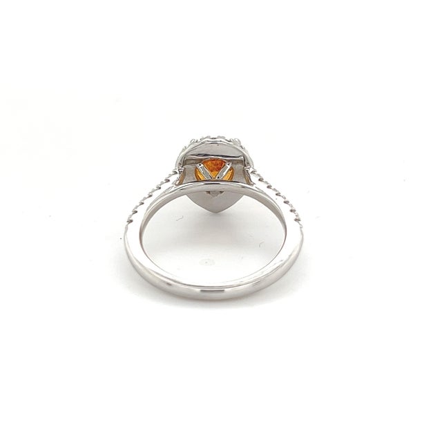 Natural Sapphire Diamond Ring 14k Gold 2.48 TCW Certified For Sale - Image 13 of 16