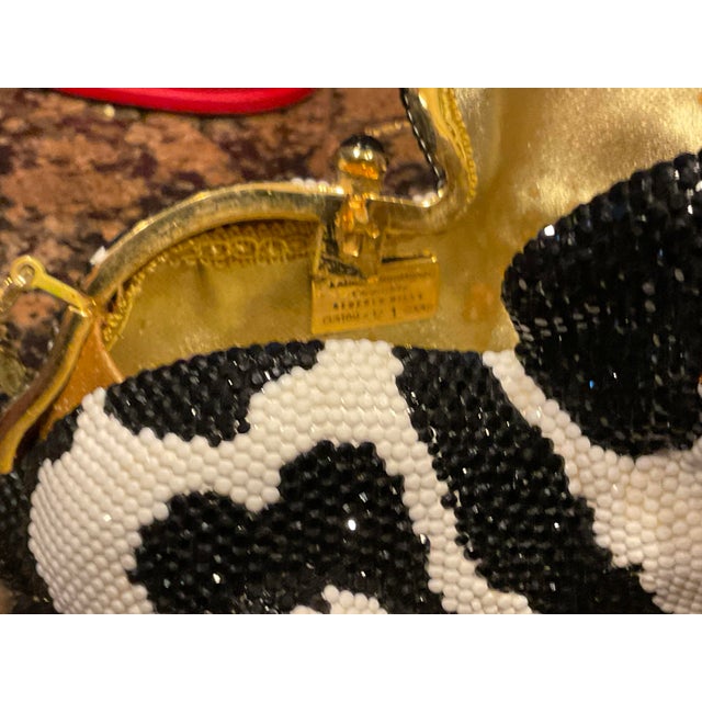 Figurative Katherine Baumann Cavalier King Charles Spaniel Evening Bag For Sale - Image 3 of 9