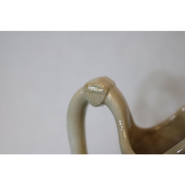 19th Century Pre-1890 J&g Meakin Ironstone Pitcher With Marble Coloring For Sale - Image 5 of 9