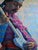 Christina Major Oil on Canvas “Jimi” by Christina Major 56 x 66 2025 For Sale In West Palm - Image 6 of 12
