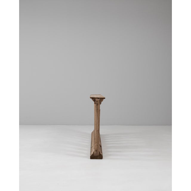 Neoclassical 1780s French Hand-carved Oak Balustrade For Sale - Image 3 of 18