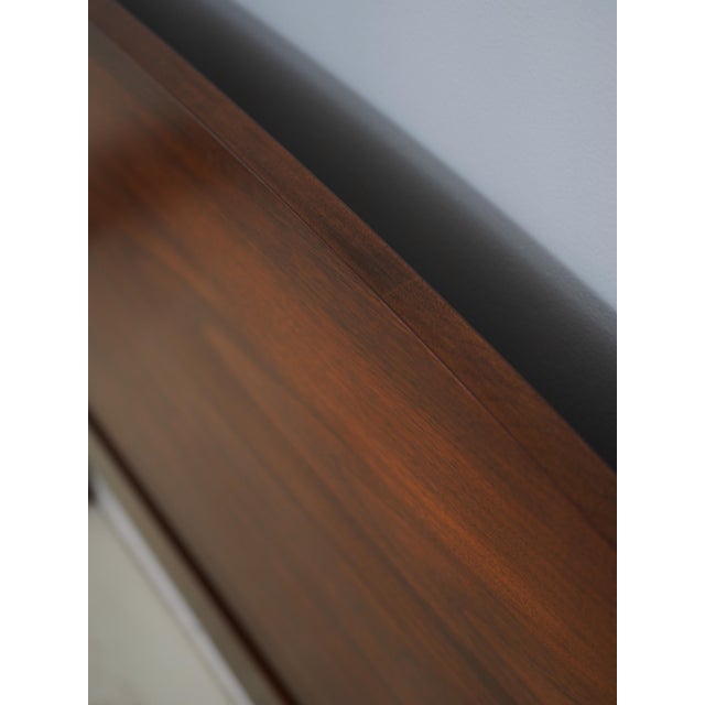 Henkel Harris Walnut Queen Size Poster Bed For Sale - Image 13 of 16