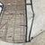 Black Vintage Wrought Iron & Woven Reed Dining Chair in the Style of Brown Jordan For Sale - Image 8 of 12