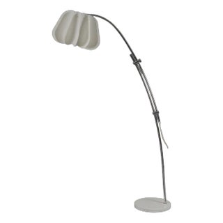 Space Age Adjustable Chrome Arch Lamp, 1970s For Sale