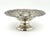 Vintage Silverplate Floral Repoussé Pedestal Candy/ Nut Bowl – Traditional / Hollywood Regency For Sale In Houston - Image 6 of 13