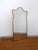 Gold Vintage Mirror with Shaped Brass Frame, 1950 For Sale - Image 8 of 8