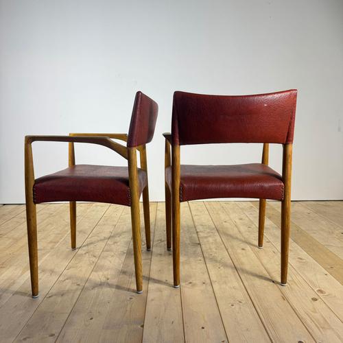 Set of 4 Teak Dining Chairs by Villy Schou Andersen – Mid-Century Scandinavian Design