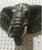 Metal Mid-Century Modern Pair of Bronze Elephant Heads For Sale - Image 7 of 9