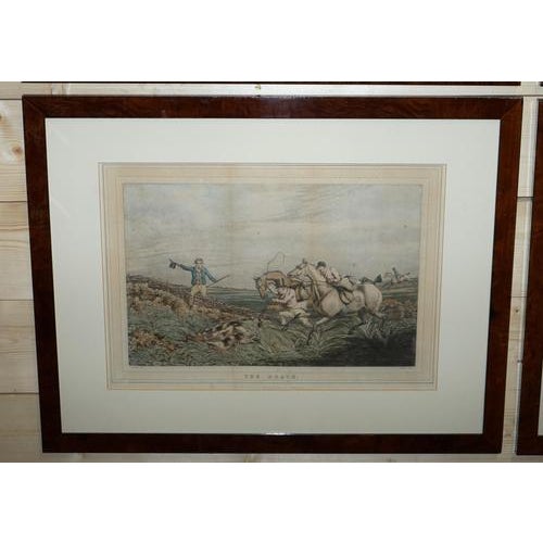 After Henry Thomas Alken, Equestrian Scenes, Prints, Framed, Set of 4 For Sale - Image 5 of 16