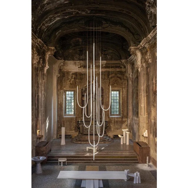 Metal Fountain with Stone and Pertrified Wood by Pierre De Valck For Sale - Image 7 of 11