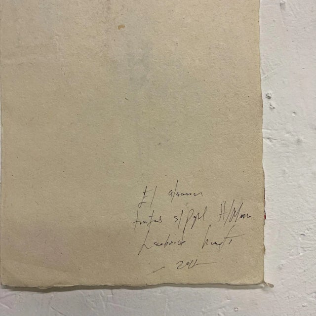 2011 Original Modern Art From Oaxaca Ink Drawing Mexico For Sale - Image 9 of 11