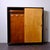 Wood Art Deco Hall Cabinet with Coat Rack, Shelves and Mirror, 1940s For Sale - Image 7 of 18