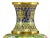 Jingfa Colorful Chinese Jingfa Cloisonné Vases With Carved Mahogany Bases - a Pair For Sale - Image 4 of 11