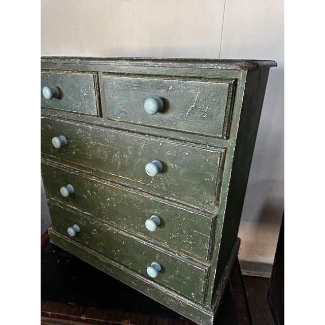 Pine Chest of Drawers, 1988 For Sale - Image 9 of 18